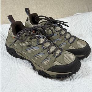 Merrell Women's Tan 11 Moab III Trail Hiking Outdoor Comfort Walking Shoes Fit